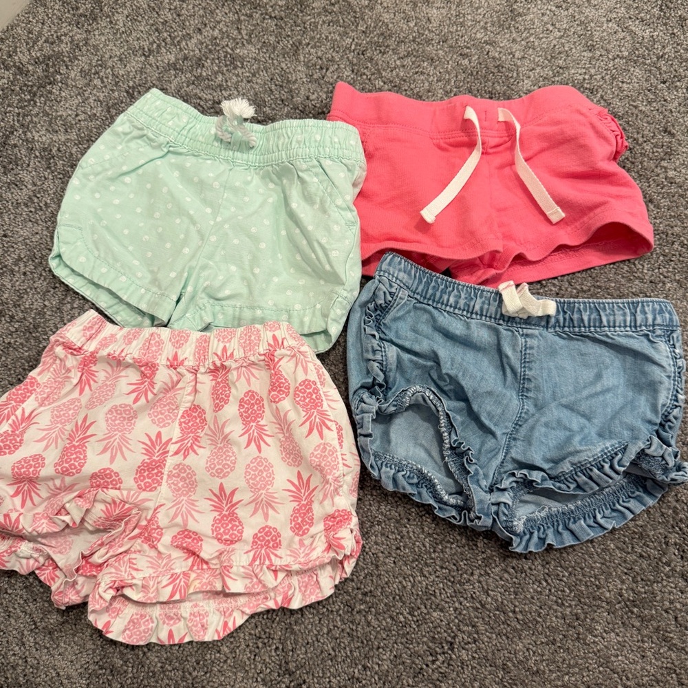 Baby Girls’ Shorts Bundle